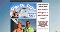 Desktop Screenshot of gigsonships.com